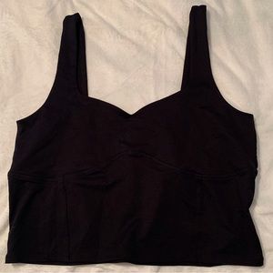 Abercrombie & Fitch Sweetheart Crop Top